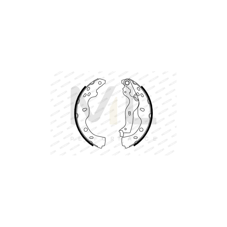 FERODO PREMIER FSB691 Brake Shoe Set | ML Performance Car Parts