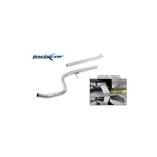 InoXcar TCN208.01 Peugeot 208 Direct Central Pipe | ML Performance UK Car Parts
