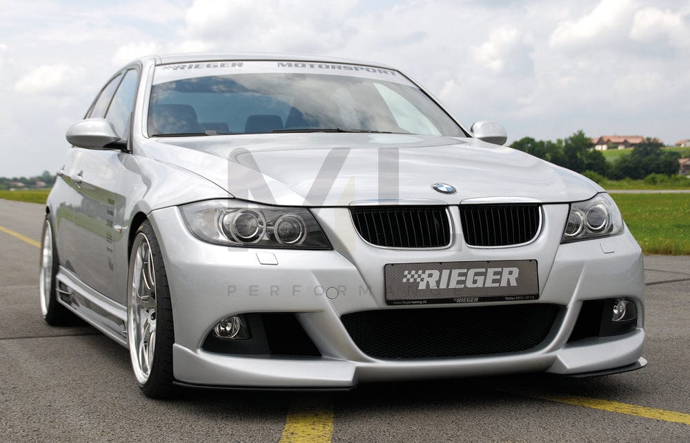 Rieger 00053411 BMW 3 Series E90 E91 Front Bumper 2 | ML Performance UK Car Parts