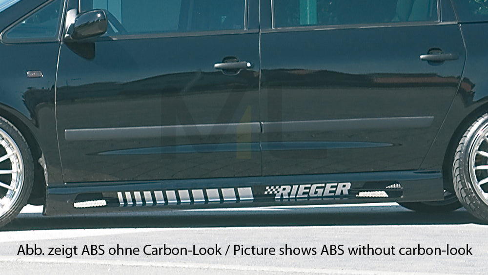 Rieger 00099719 Ford WGR 7MS 7M Alhambra, Galaxy & Sharan Side Skirt 4 | ML Performance UK Car Parts