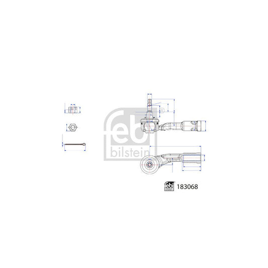 Febi Bilstein 183068 Track Rod End