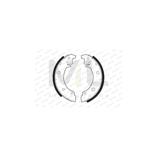 FERODO FSB42 Brake Shoe Set with accessories, PREMIER | ML Performance Car Parts