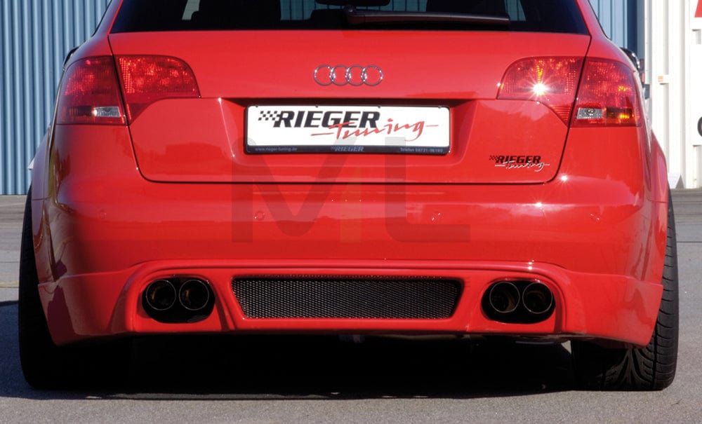 Rieger 00055226 Audi 8E B7 A4 Rear Diffuser 1 | ML Performance UK Car Parts