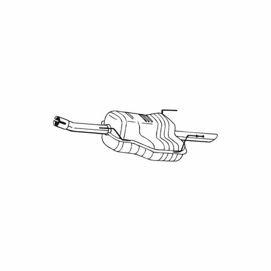 Bosal 185-481 Rear Silencer