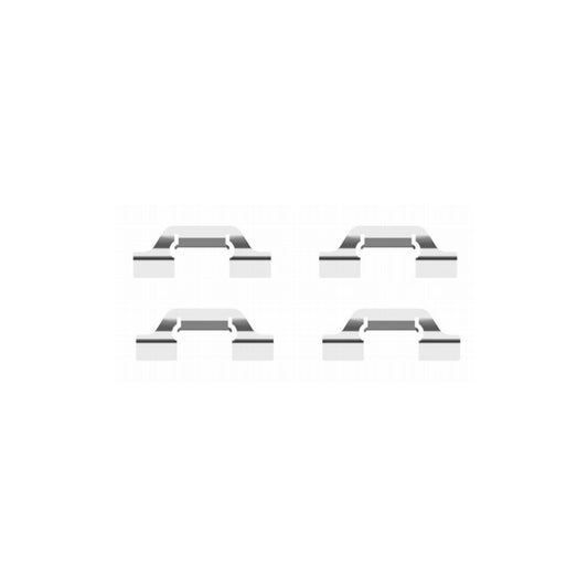 Hella 8DZ 355 204-111 Accessory Kit, Disc Brake Pads