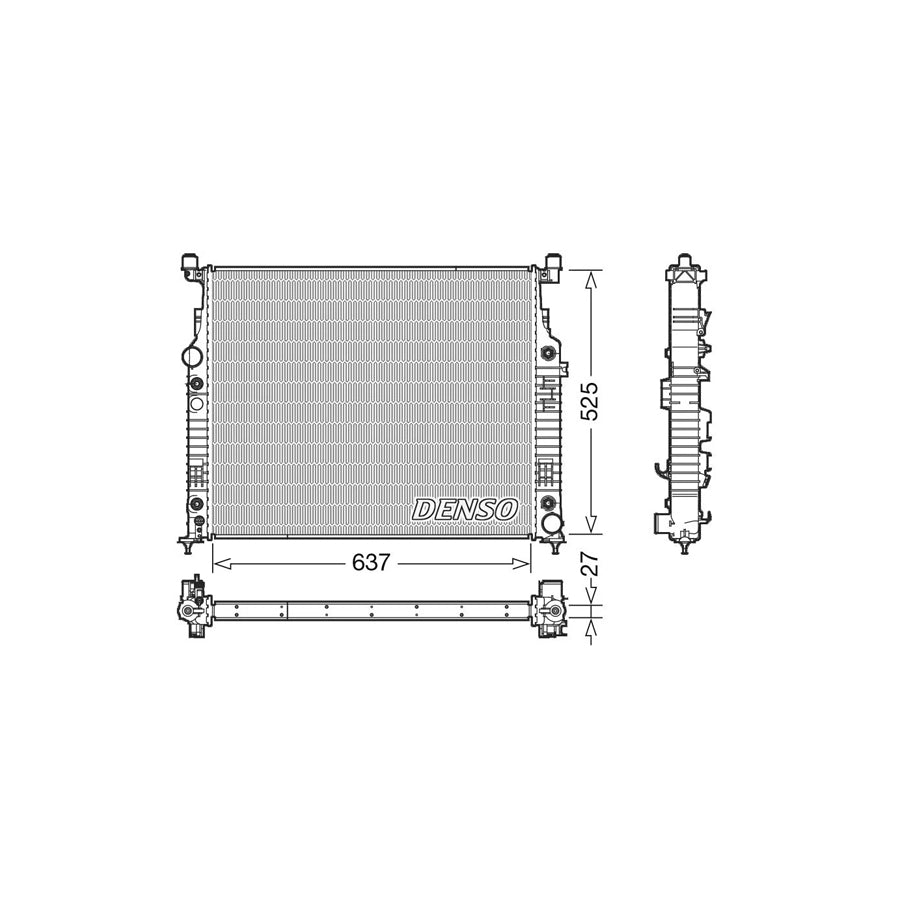 Denso DRM17056 Drm17056 Engine Radiator | ML Performance UK