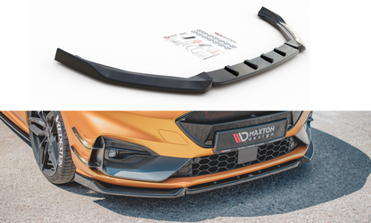 Maxton Design FO-FO-4-ST-FD1T Front Splitter V.7 Ford Focus ST / ST-Line MK4 | ML Performance UK Car Parts
