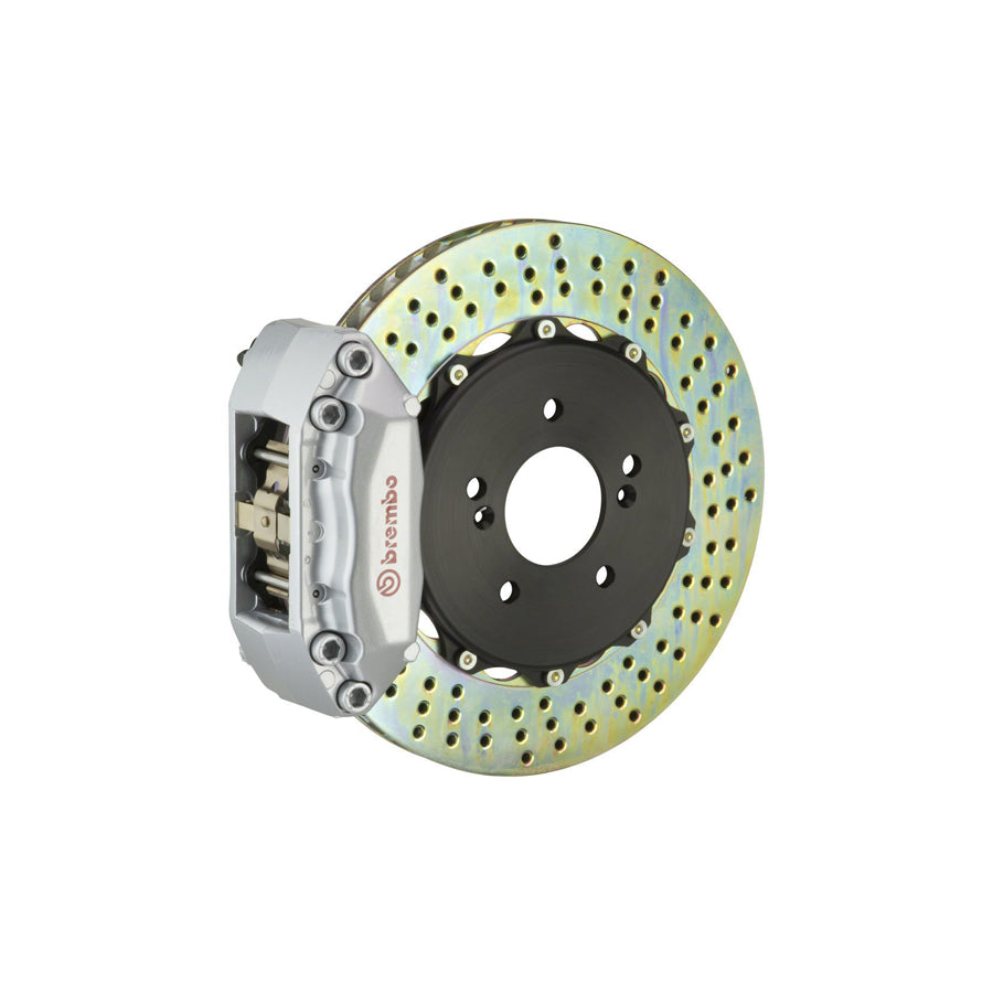 Brembo 2C1.8006A BMW E53 X5 Rear GT 4-Pistons Drilled 2-piece Big Brake Kit 345x28mm