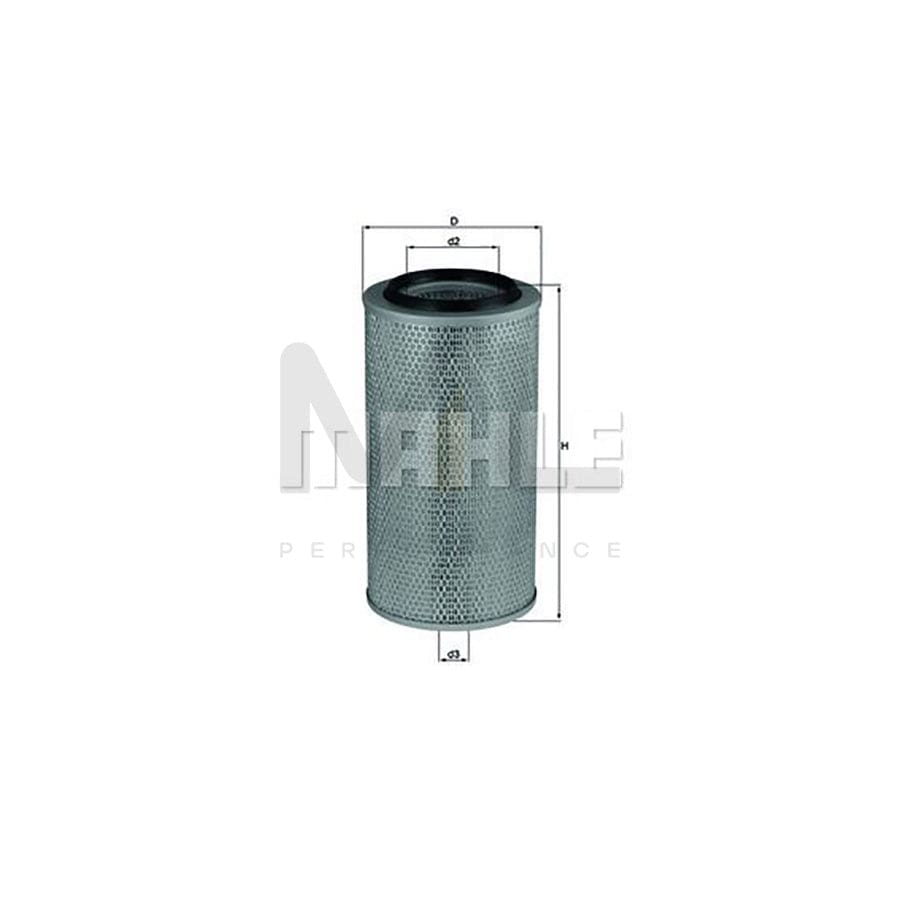 MAHLE ORIGINAL LX 15 Air Filter Filter Insert | ML Performance Car Parts