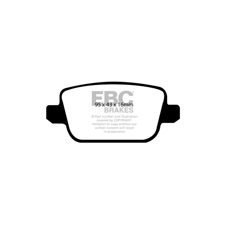 EBC PLK1590 Land Rover Freelander Yellowstuff Pads and Brake Line Performance Pack - TRW Caliper 3 | ML Performance UK Car Parts