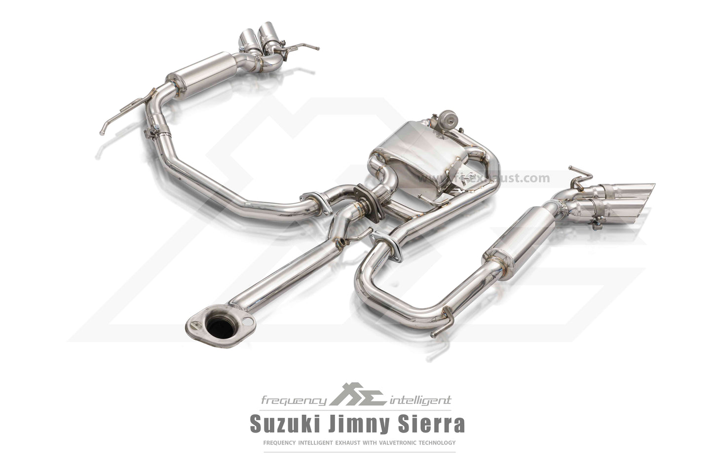 FI Exhaust Suzuki Jimny Sierra JB74  1.5L K15B  Dual Tips  2019+  | ML Performance UK Car Parts