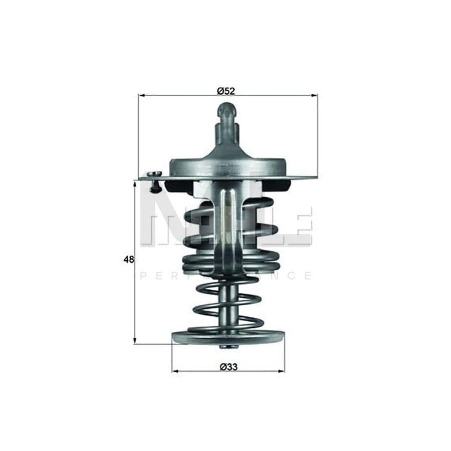 MAHLE ORIGINAL TX 99 70 Engine thermostat Opening Temperature: 70��C, without gasket / seal | ML Performance Car Parts