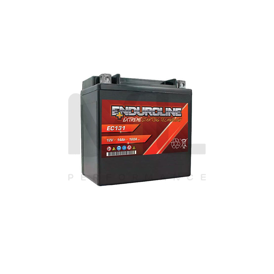 Enduroline EC131 Auxiliary AGM Battery 14Ah 160A | Car Batteries UK | ML Performance Car Parts