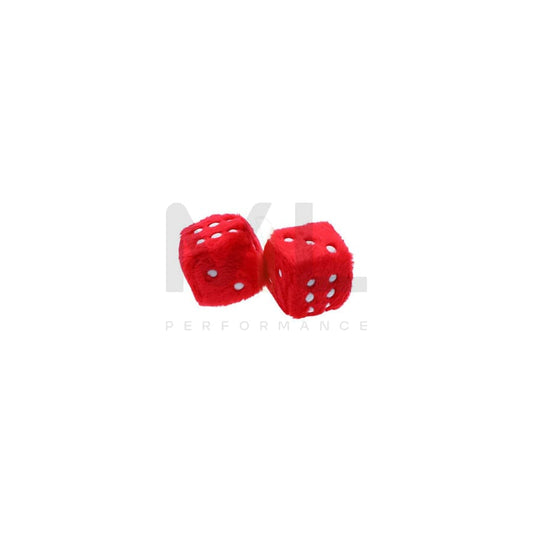 CARPOINT Fuzzy Dice 0510079 Car air freshener Red | ML Performance Car Parts