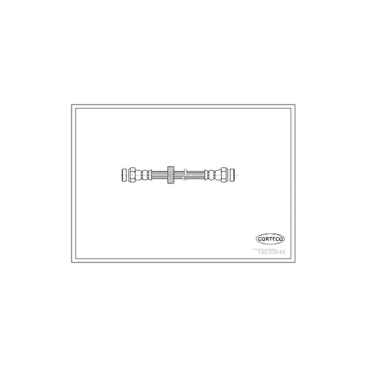Corteco 19030646 Brake Hose | ML Performance UK