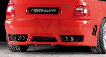 Rieger 00055049 Audi B5 A4 Rear Bumper 1 | ML Performance UK Car Parts