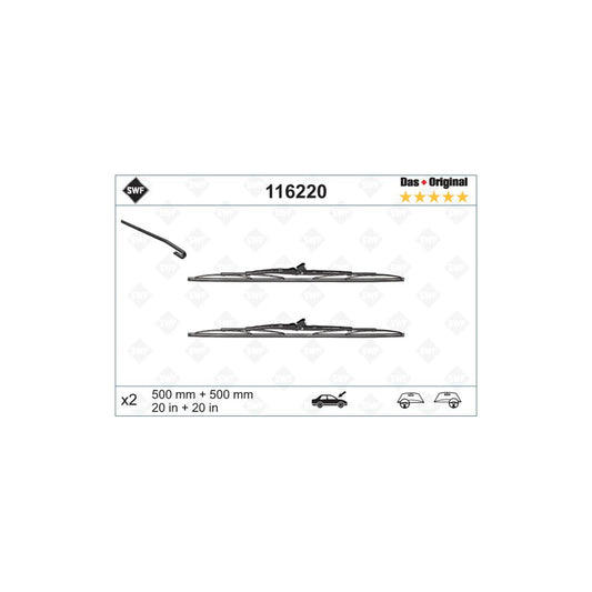 Swf Original 116220 Wiper Blade | ML Performance UK Car Parts