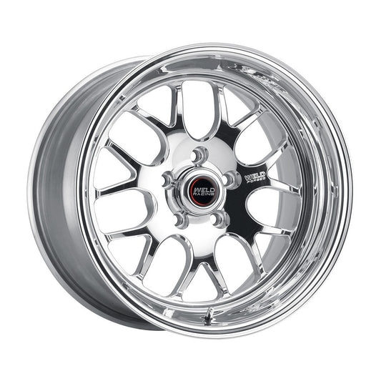 Weld 77HP8070B41A S77 Wheel 18x7 5x4.75 ET3 BS4.1 Polished Center - Polished Shell