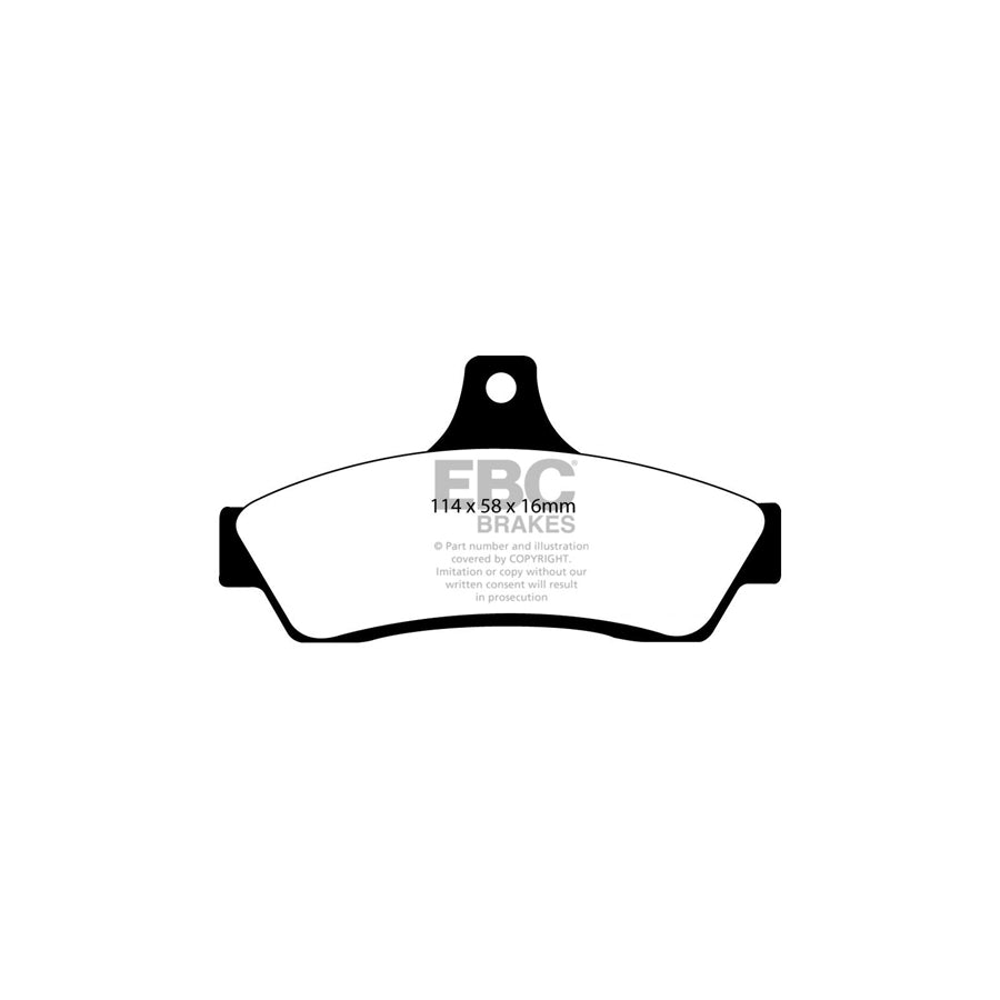 EBC DP31711C Holden Hsv Opel Pontiac Vauxhall Redstuff Rear Brake Pads 2 | ML Performance UK Car Parts