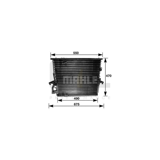 MAHLE ORIGINAL AC 147 000S Air conditioning condenser without dryer | ML Performance Car Parts