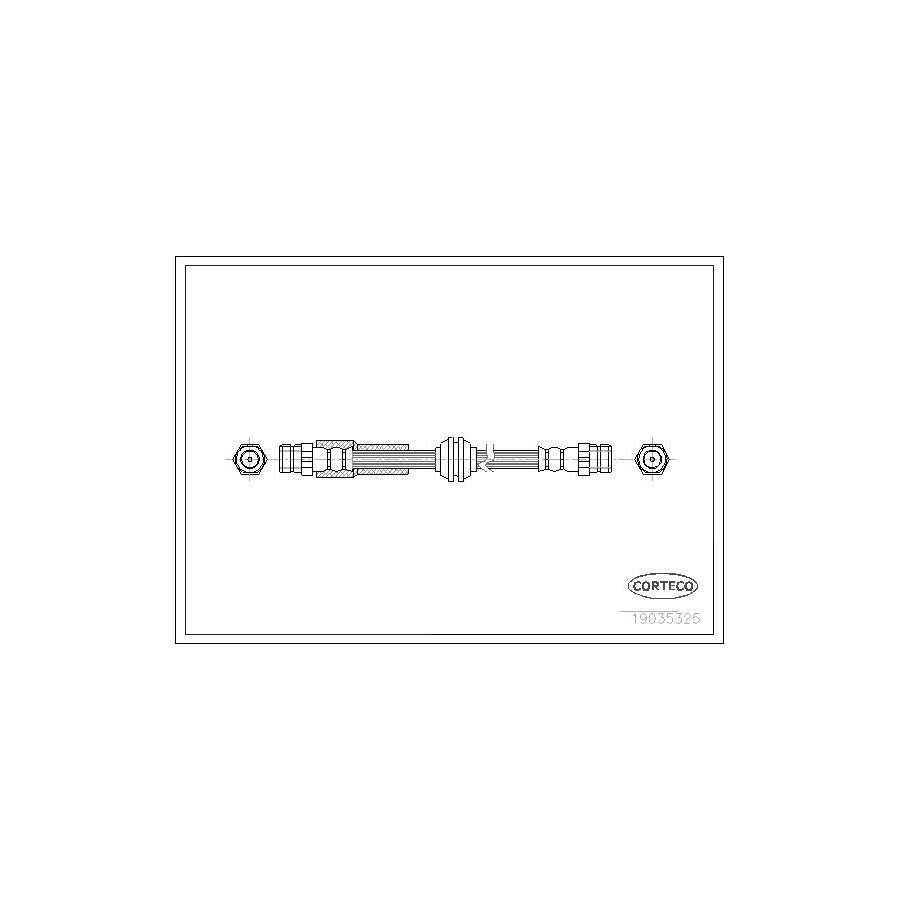 Corteco 19035325 Brake Hose | ML Performance UK