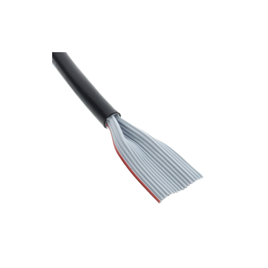 3M 3759/14 Flat Cables .050" 14C RND JACKTD BLACK 28AWG STRANDE