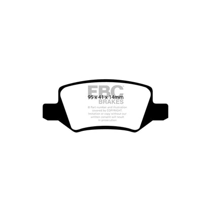 EBC PD40K1146 Mercedes-Benz W168 Ultimax Pad & Plain Disc Kit 3 | ML Performance UK Car Parts