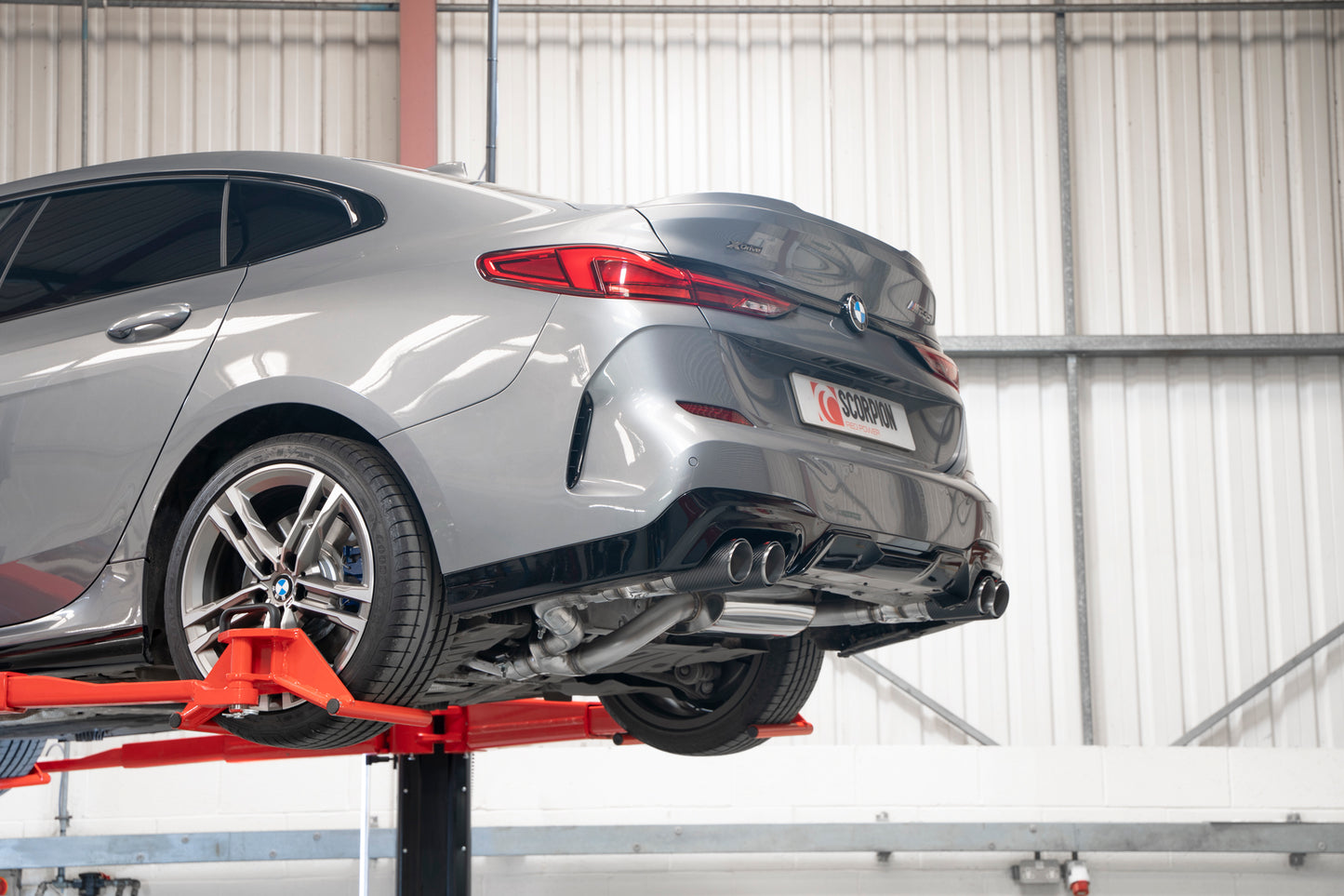 Scorpion SBM088CF BMW M235i F44 Gpf-Back System With Electronic Valve | ML Performance UK UK