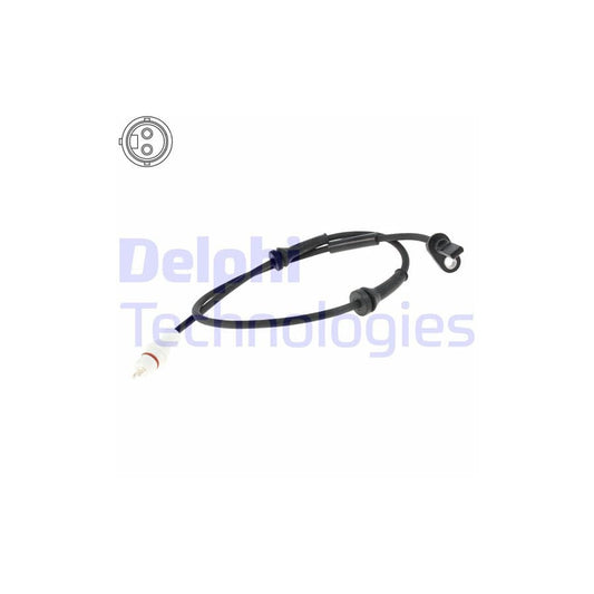 Delphi Ss21296-12B1 Abs Sensor For Fiat Seicento / 600 Hatchback (187)