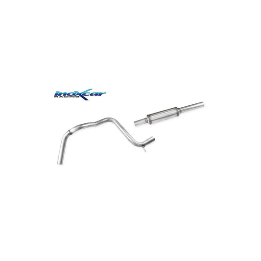 InoXcar TCSLEON.05 Seat Leon (5F) Central Pipe with Silencer | ML Performance UK Car Parts