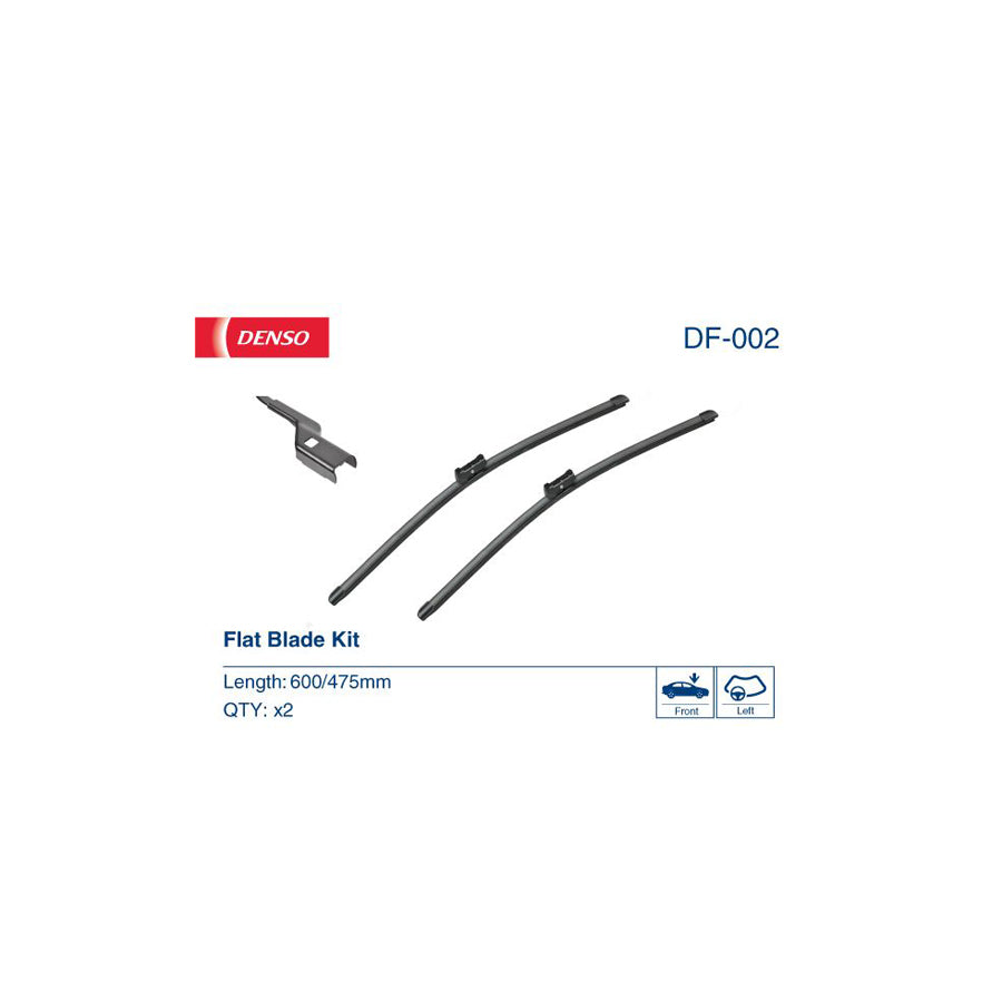 Denso Flat Df-002 Wiper Blade | ML Performance UK Car Parts