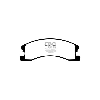 EBC DP61664 Jeep Grand Cherokee Greenstuff Front Brake Pads - ATE Caliper 2 | ML Performance UK Car Parts