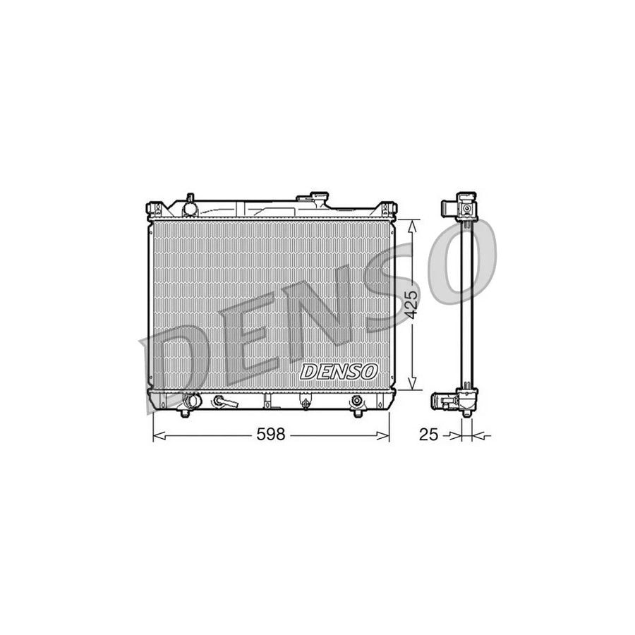 Denso DRM47021 Drm47021 Engine Radiator For Suzuki Grand Vitara I Off-Road (Ft, Ht) | ML Performance UK