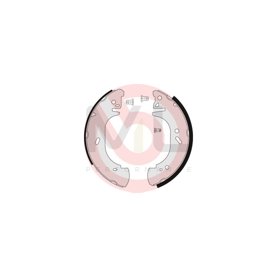 BREMBO S 24 522 Brake Shoe Set for FORD TRANSIT | ML Performance Car Parts