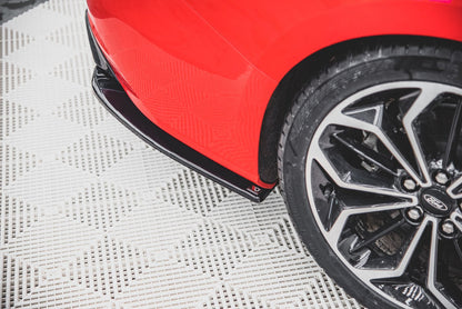 Maxton Design Ford Focus ST-Line Estate MK4 Rear Side Splitters V.3