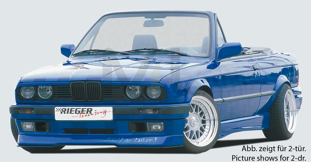 Rieger 00038035 BMW 3 Series E30 Side Skirt 3 | ML Performance UK Car Parts