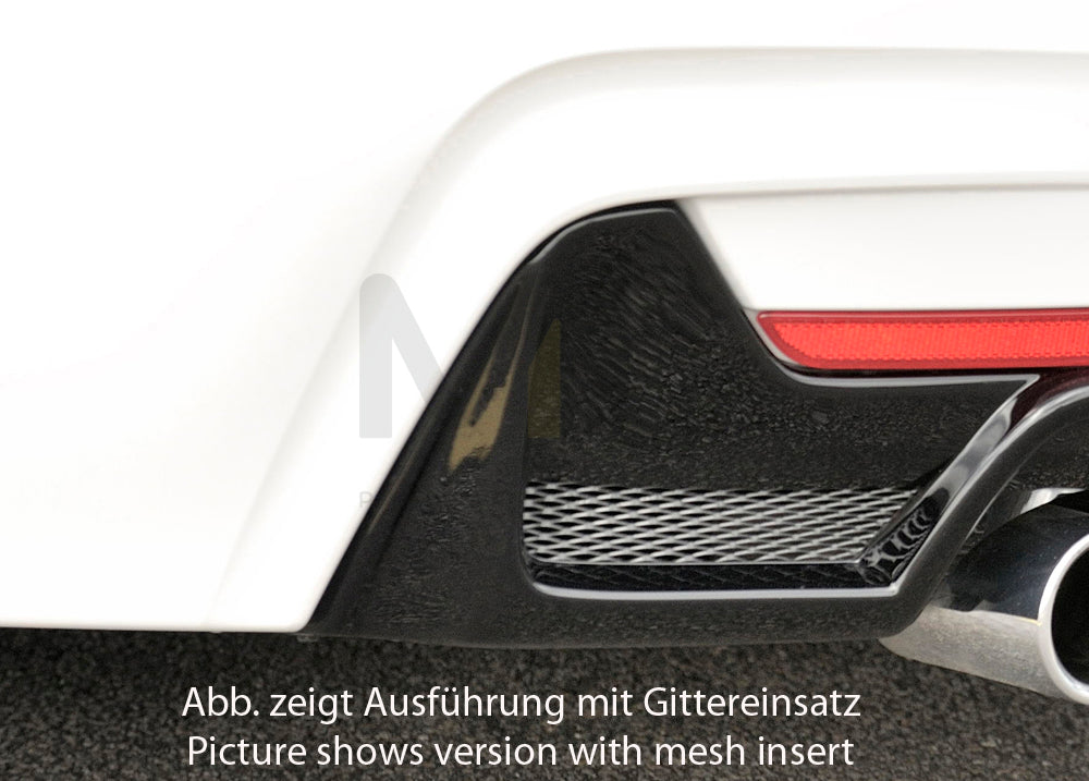 Rieger 00088055 BMW 4 Series F32 F33 F36 Rear Diffuser 6 | ML Performance UK Car Parts