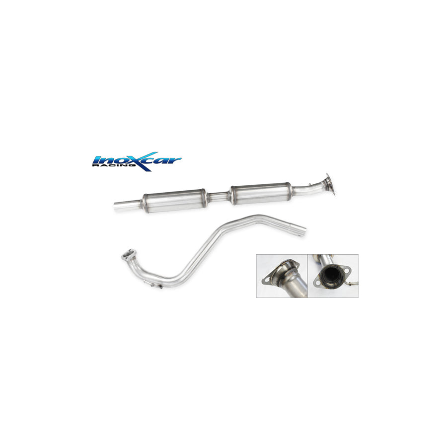 InoXcar TCSWIS2.04 Suzuki Swift Central Pipe with Silencer | ML Performance UK Car Parts