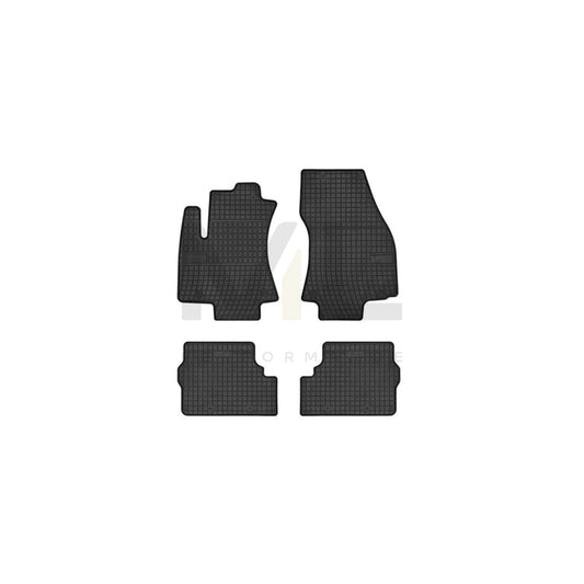 FROGUM Tailored 542759 Floor mat set for OPEL Zafira A (T98) Elastomer, Front and Rear, Quantity: 4, Black | ML Performance Car Parts