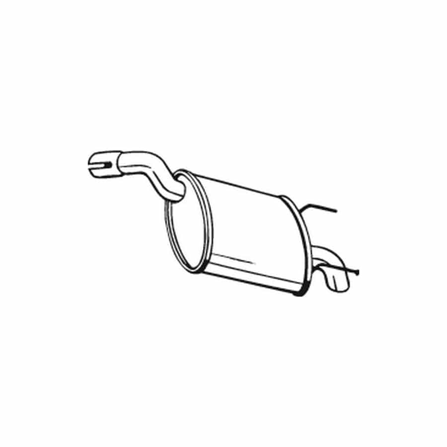 Bosal 185-677 Rear Silencer