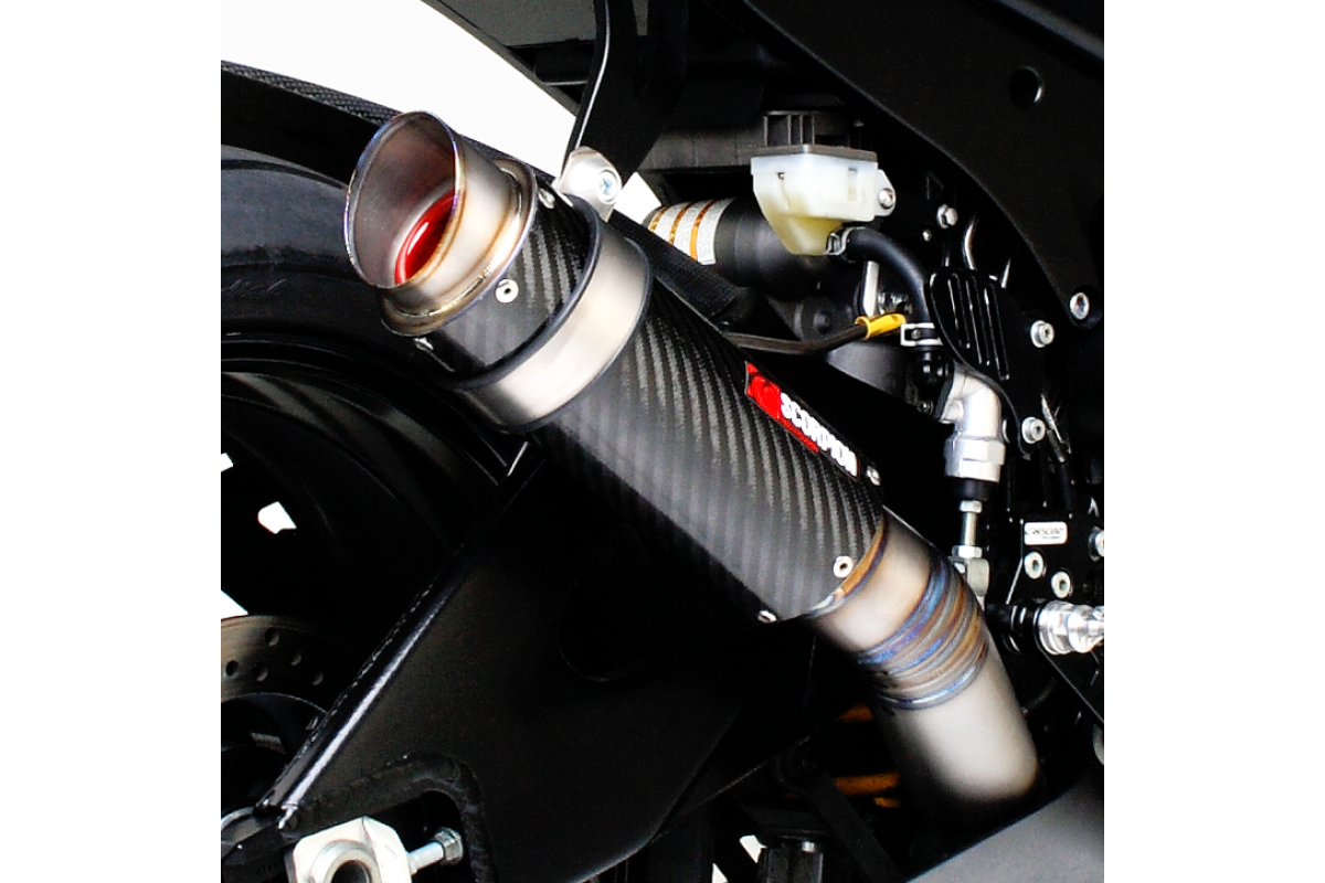 Scorpion SI1002CEM Suzuki GSX-R1000 Rp1-Gp Slip-On - Carbon Fibre Sleeve | ML Performance UK UK