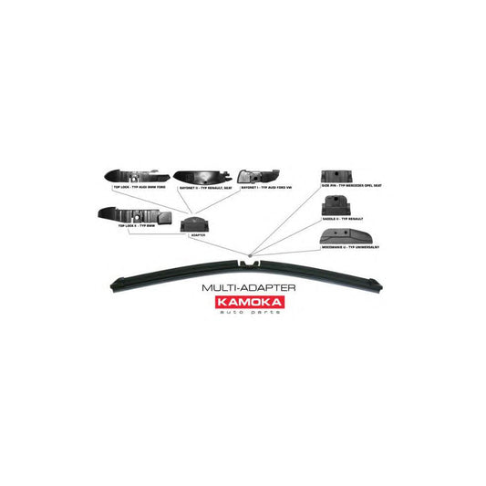 Kamoka Flat 27650 Wiper Blade | ML Performance UK Car Parts