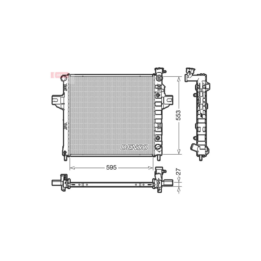 Denso DRM06032 Drm06032 Engine Radiator For Jeep Grand Cherokee Ii (Wj, Wg) | ML Performance UK