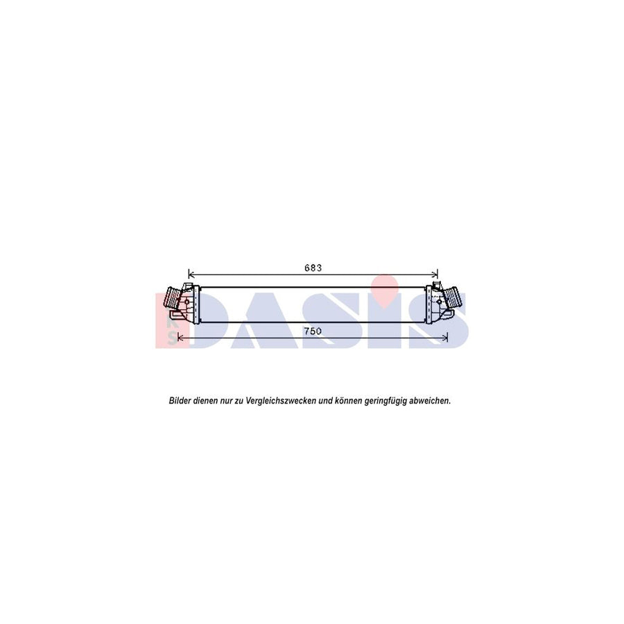 AKS Dasis 027004N Intercooler For Alfa Romeo Giulietta Hatchback (940) | ML Performance UK