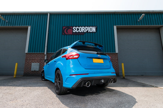 Scorpion SFD084 Ford Focus MK3 RS Cat-Back System With Electronic Valve | ML Performance UK UK