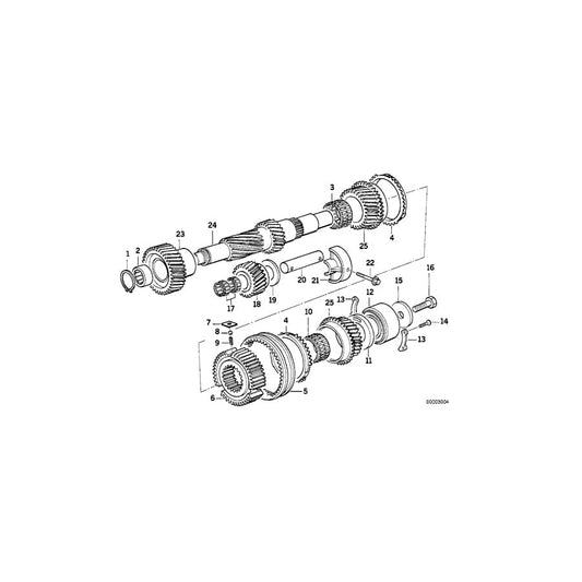 Genuine BMW 23211282580 E53 E36 Guide Sleeve 3Rd And 4Th Gear (Inc. 328Ci, 735i & 323i) | ML Performance UK Car Parts