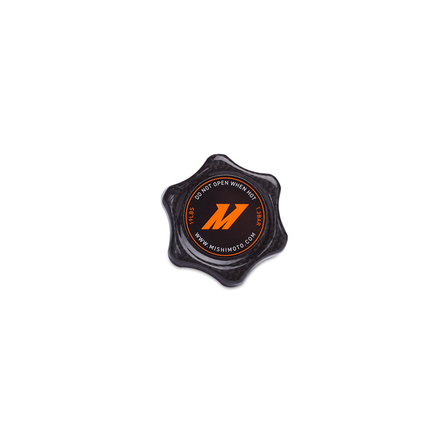 Mishimoto MMRC-13-SMCF 1.3 Bar Rated Carbon Fiber Radiator Cap Small Import