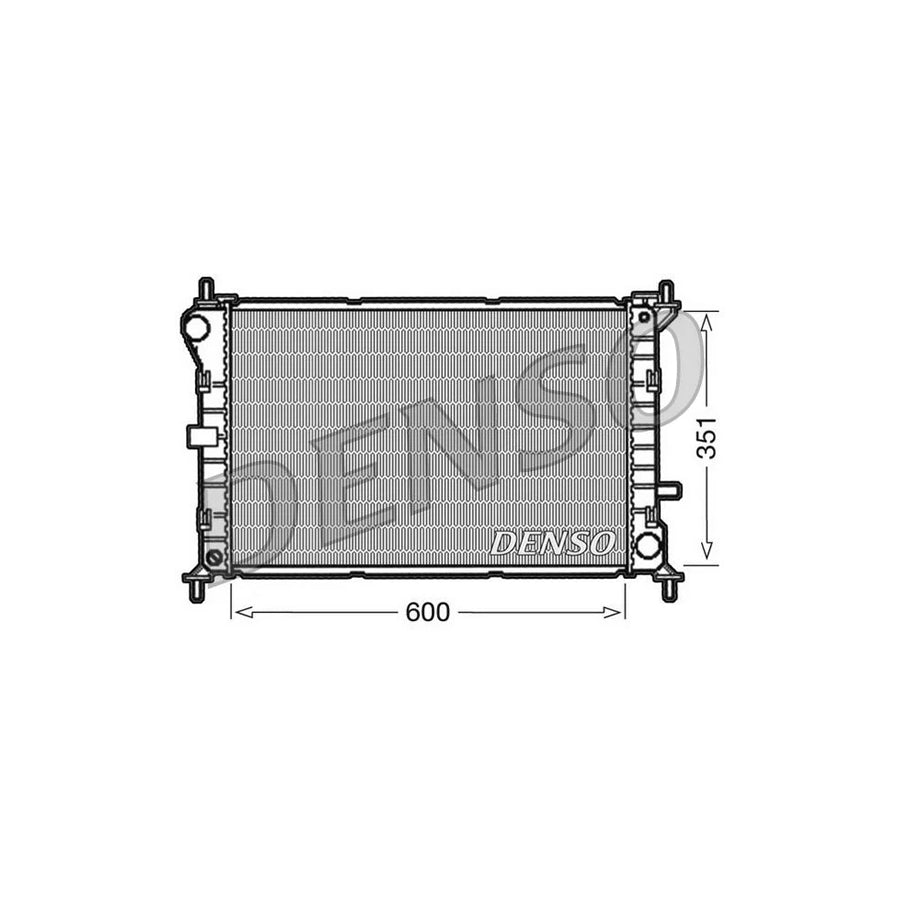Denso DRM10051 Drm10051 Engine Radiator For Ford Focus | ML Performance UK
