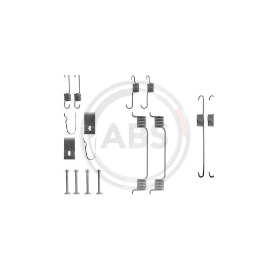 A.B.S. 0700Q Accessory Kit, Brake Shoes for MAZDA 121 II Saloon (DB) | ML Performance UK Car Parts