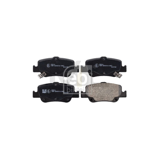 Febi Bilstein 170285 Brake Pad Set Rear Axle, With Acoustic Wear Warning | ML Performance Car Parts